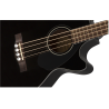BAS GITARA ELEKTRO AKUSTIČNA FENDER CB-60SCE Black