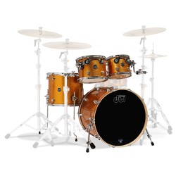 BUBANJ DW PERFORMANCE GOLD SPARKLE (22,10,12,16) SHELL SET