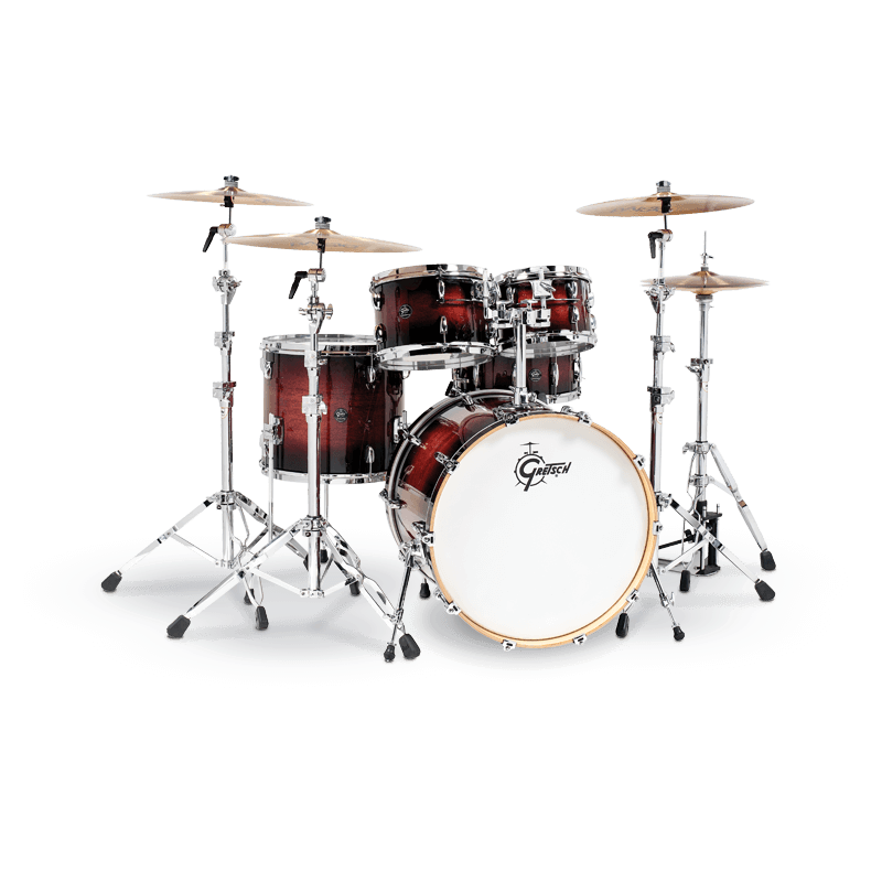 BUBANJ GRETSCH SHELL SET RENOWN MAPLE (20x16,10x7,12x8,14x14) CHERRY BURST