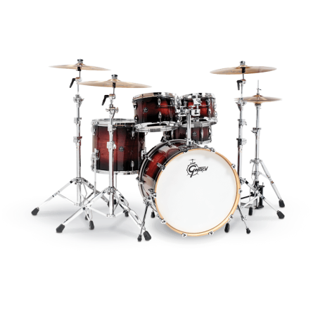 BUBANJ GRETSCH SHELL SET RENOWN MAPLE (20x16,10x7,12x8,14x14) CHERRY BURST