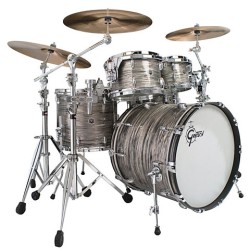 BUBANJ GRETSCH SHELL SET USA BROOKLYN(20x14,12x8,14x14) GREY OYSTER
