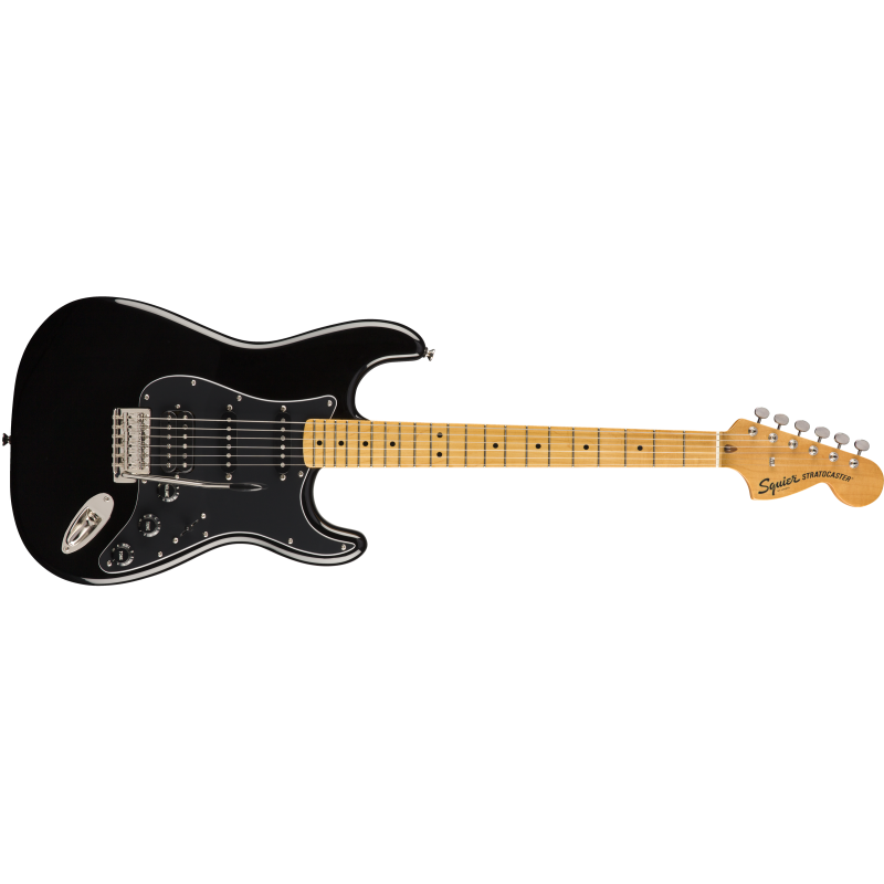 SQUIER CLASSIC VIBE 70s STRATOCASTER HSS MN BLK GITARA ELEKTRIČNA