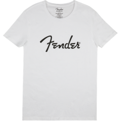 FENDER SPAGHETTI LOGO WHITE L MAJICA