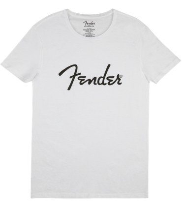 FENDER SPAGHETTI LOGO WHITE L MAJICA