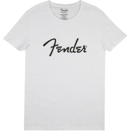 FENDER SPAGHETTI LOGO WHITE M MAJICA