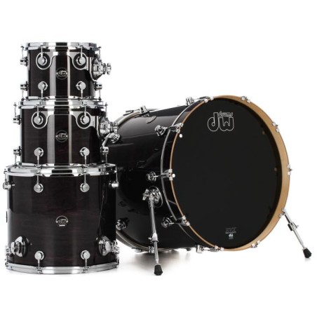 DW PERFORMANCE LACQUER EBONY STAIN (22,10,12,16) SHELL SET BUBANJ