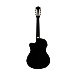 STAGG SCL-60 TCE-BLK GITARA ELEKTRO-KLASIČNA