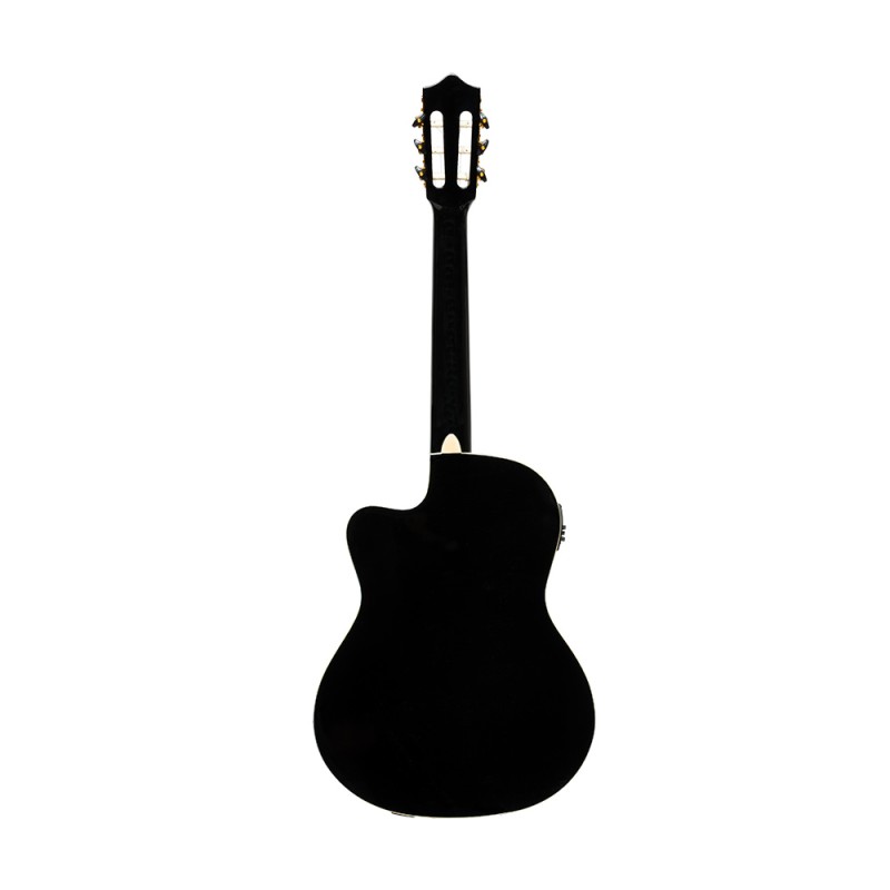 STAGG SCL-60 TCE-BLK GITARA ELEKTRO-KLASIČNA