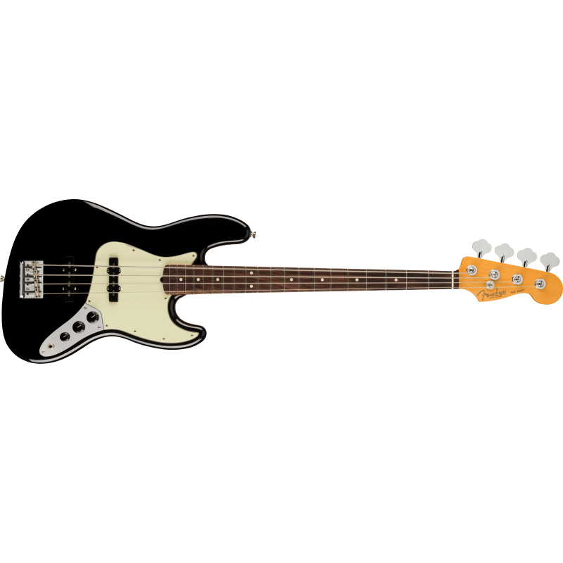 FENDER AMERICAN PRO II JAZZ BASS RW BLK BAS GITARA