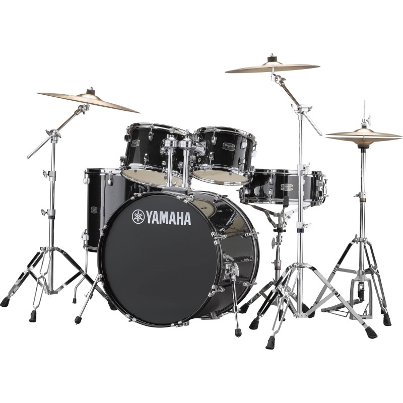YAMAHA RYDEEN RDP2F5 BLACK GLITTER 22,10,12,16,14 + HARDWARE BUBANJ