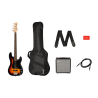 SQUIER AFFINITY PACK PJ-BASS LRL 3TS + RUMBLE 15 + NAVLAKA + PRIBOR BAS GITARA