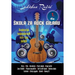 ŠKOLA ZA ROCK GITARU 1 KNJIGA + CD