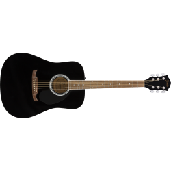 FENDER FA-125 DREADNOUGHT BLACK WN GITARA AKUSTIČNA