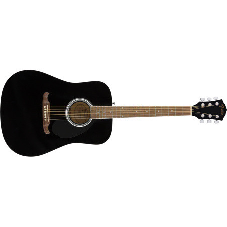 FENDER FA-125 DREADNOUGHT BLACK WN GITARA AKUSTIČNA