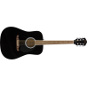 FENDER FA-125 DREADNOUGHT BLACK WN GITARA AKUSTIČNA