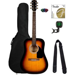 FENDER FA-125 PACK SB WN GITARA AKUSTIČNA