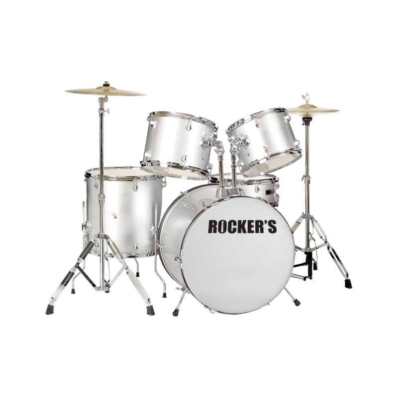 ROCKERS JUNIOR 5/16 SL  + činele + stolica (16,8,10,12,10) BUBANJ