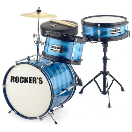 ROCKERS JUNIOR 3/12 BL + činele + stolica (12,8,8) BUBANJ