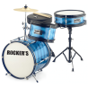 ROCKERS JUNIOR 3/12 BL + činele + stolica (12,8,8) BUBANJ
