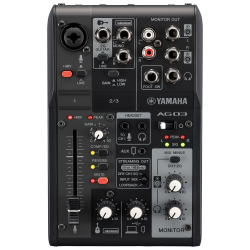 YAMAHA AG03 BK MK2 MIKSER