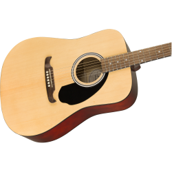 FENDER FA-125 DREADNOUGHT NAT WN PACK GITARA AKUSTIČNA