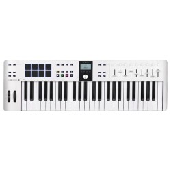 ARTURIA KEYLAB ESSENTIAL 49 MK3 WHITE MIDI KONTROLER