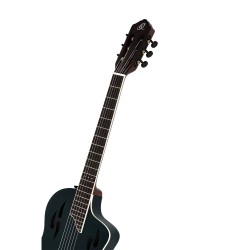 ORTEGA RTPSTD-SBK + torba TOURPLAYER STD GITARA ELEKTRO-KLASIČNA