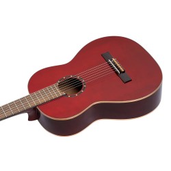 ORTEGA R121LWR WINE RED + torba GITARA KLASIČNA