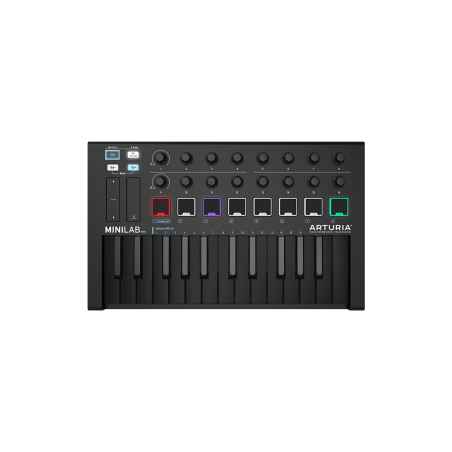 ARTURIA MINILAB 3 DEEP BLACK limited edition MIDI KONTROLER