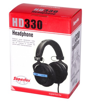 SUPERLUX HD 330 SLUŠALICE