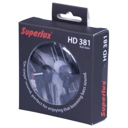SUPERLUX HD381 SLUŠALICE