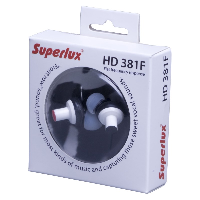 SUPERLUX HD381F flat SLUŠALICE