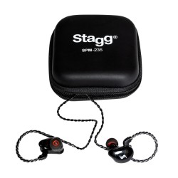 STAGG SPM-235 BK in-ear 2-drivera SLUŠALICE