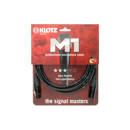 KLOTZ MIKROFONSKI M1FM1N1000 10m Neutrik KABEL