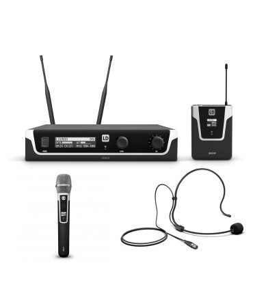 LD-SYSTEMS U506 BPH + MC naglavni + ručni kond. MIKROFON
