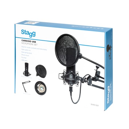 STAGG SUM45 SET MIKROFON