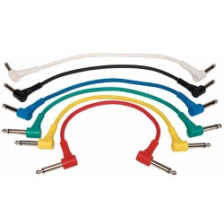 ROCKCABLE PATCH RCL30011 D5 15cm Sixpack KABEL