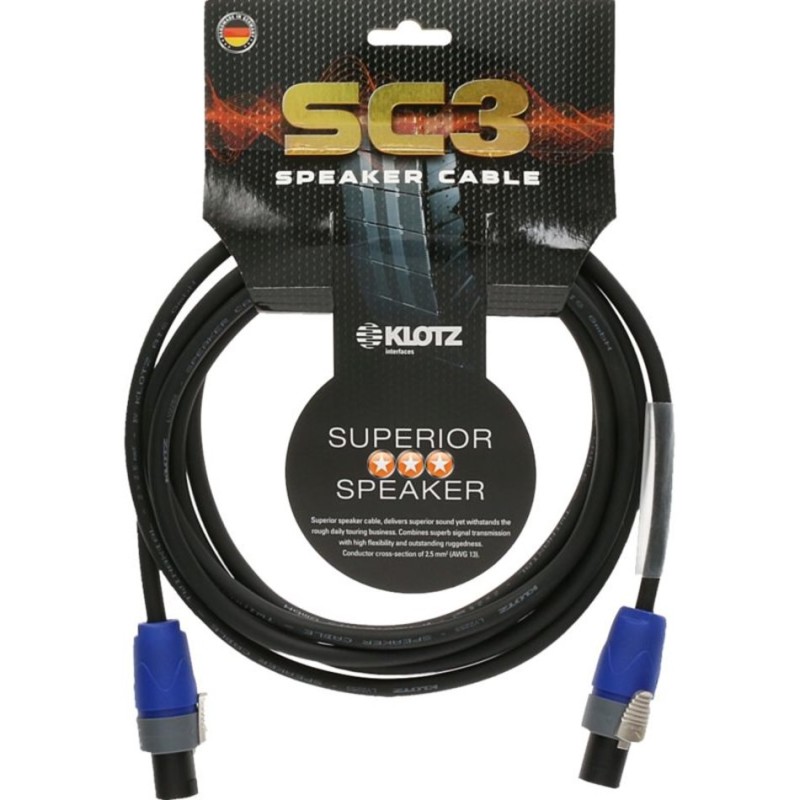 KLOTZ ZVUČNIČKI SC3-01SW 1m speakon - speakon KABEL
