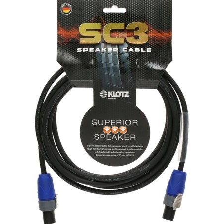 KLOTZ ZVUČNIČKI SC3-10SW 10m speakon - speakon KABEL