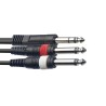 STAGG PATCH SYC3/PS2P 1 jack ST - 2 jack KABEL