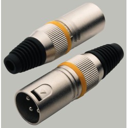 ROCKCABLE XLR RCL10000M muški KONEKTOR