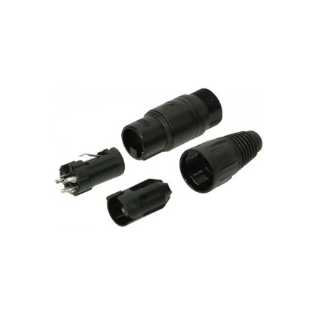 NEUTRIK XLR NC3FX-BK ženski crni KONEKTOR