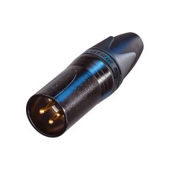 NEUTRIK XLR NC3MXX-B muški KONEKTOR