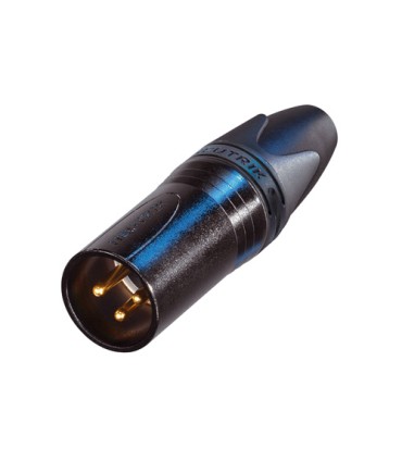 NEUTRIK XLR NC3MXX-B muški KONEKTOR