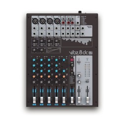 LD-SYSTEMS VIBZ 8 DC 8 kanala s kompresorom MIKSER