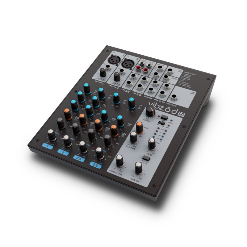 LD-SYSTEMS VIBZ 6 D 6 kanala s efektima MIKSER