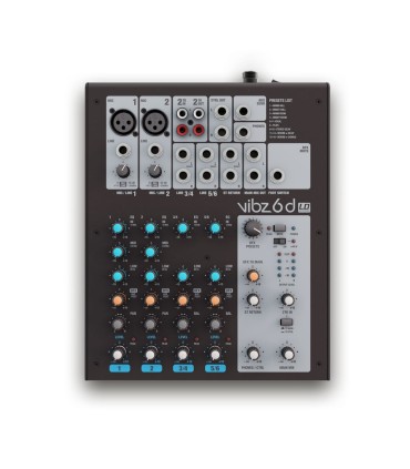 LD-SYSTEMS VIBZ 6 D 6 kanala s efektima MIKSER