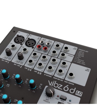 LD-SYSTEMS VIBZ 6 D 6 kanala s efektima MIKSER