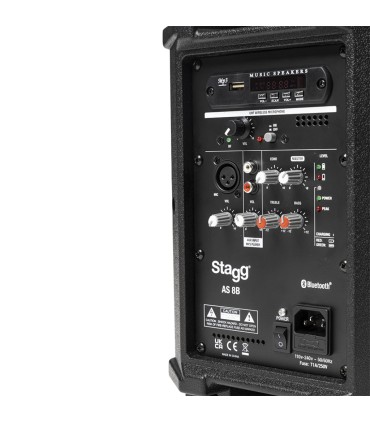 STAGG AS8B BLUETOOTH + MIKROFON MINI RAZGLAS