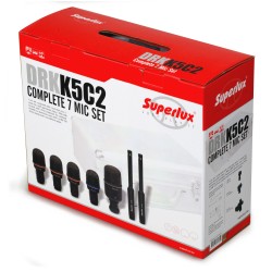 SUPERLUX DRK K5C2 SET BUBNJARSKI MIKROFON